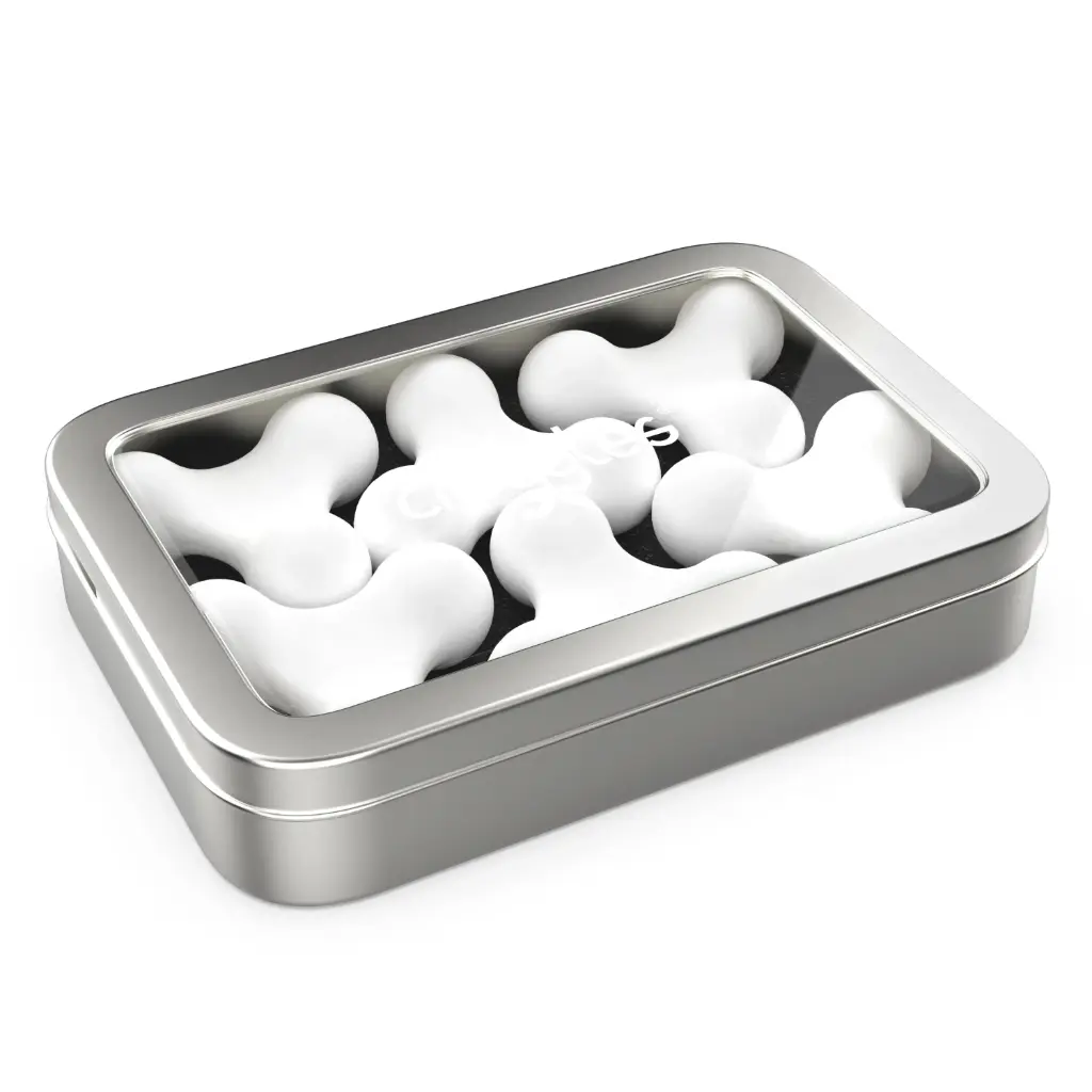 Creggles - 6er Set einfarbig